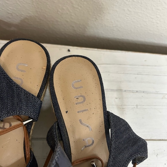 UNISA Denim Espadrille Sandals - Picture 6 of 8